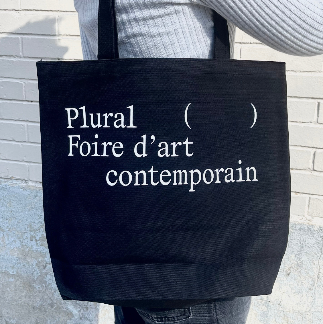 Sac en coton à l'effigie de Plural